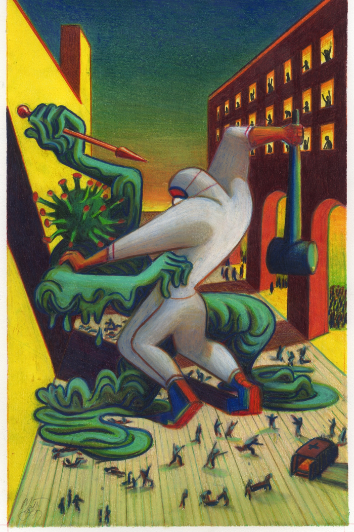 Lorenzo Mattotti, Resistere , 2020
